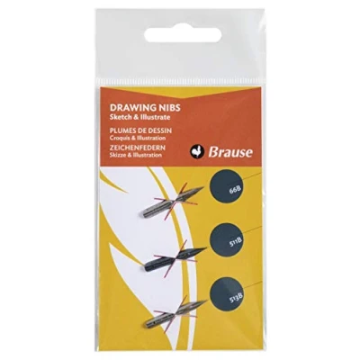Image of Brause Drawing Nib (Pack of 3)