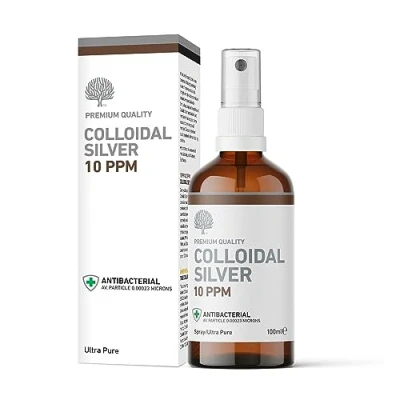 Image of Nature&#039;s Greatest Secret Premium Quality Antibacterial 10ppm Colloidal Silver Spray 100ml