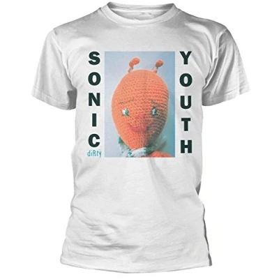 Image of Plastic Head Sonic Youth Dirty Mens White T Shirt (Medium)
