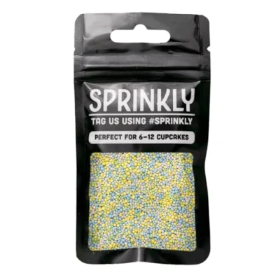 Image of SPRINKLY Glimmer 100&#039;s &amp; 1000&#039;s (No E171) Pastel Mix 30g