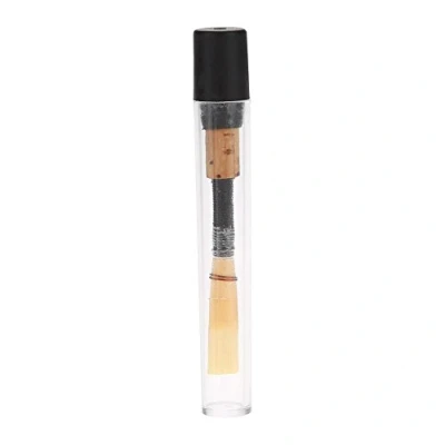 Image of Oboe Reed Medium Soft Reeds Cork Wind Instrument Parts with Transparent Tube Sleeve(1Pc) Musical Accessories