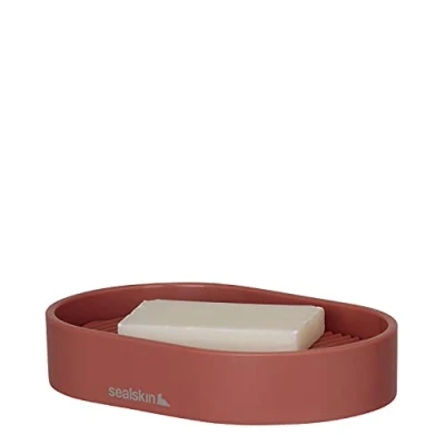 Image of Sealskin Brave Soap dish freestanding Dark pink