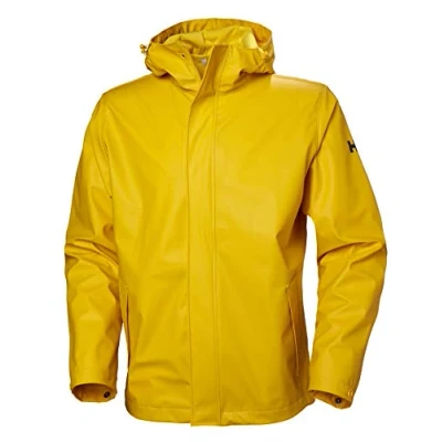Image of Helly Hansen Mens Moss Jacket, 2XL, Essential Yellow