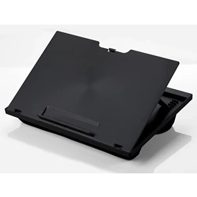Image of Q Connect Height Adjustable Lap Desk Black
