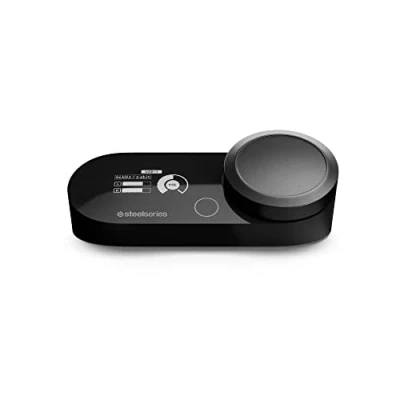 Image of SteelSeries GameDAC Gen 2 Hi Res Audio Amplifier ESS Sabre Quad DAC AI Noise Cancellation 360 Spatial Certified PC, PS5, PS4