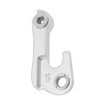 Image of the Lord of Tools 1Pc Bike Tail Hook Aluminum Alloy Derailleur Gear Mech Hanger Rear Wheel Mechanical Shift Compatible with GT Bikes, Silver