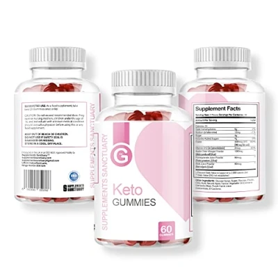 Image of GO G Keto Gummies Ketone Advanced Weight Loss Fat Burner 60 1 Bottle