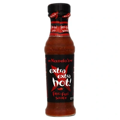 Image of Nando&#039;s Extra Hot Peri Sauce 125ml Pack of 6 by