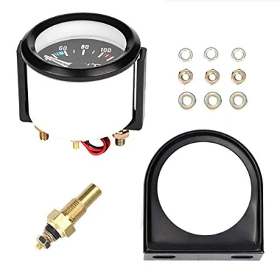 Image of Water Temp,Water Temp Gauge,Water Temperature Meter,Car Gauge,2inch 52mm Universal Car Truck LED Digital Gauge Instrument Tool