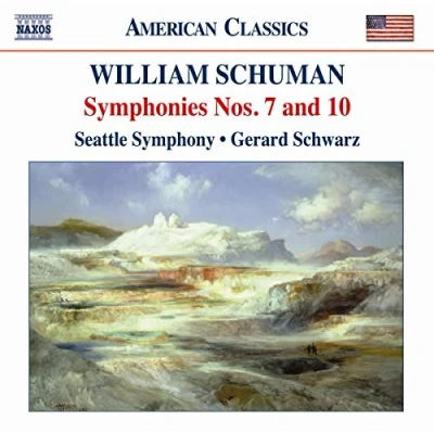 Image of William Schuman Symphonies Nos. 7 and 10 2005 German CD album 8.559255