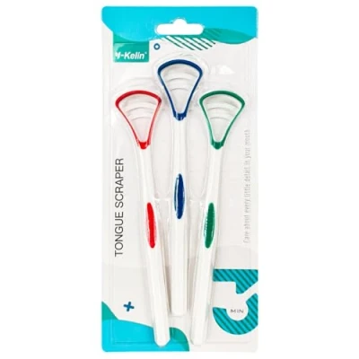 Image of FANCI Tongue Scraper Brush 3 Color Pack, pack