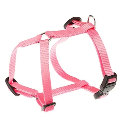 Image of Ferplast Small Dog Harness CHAMPION XS, Cat Adjustable in 3 Points, Easy to Wear, Chest 25 38 cm. Rose