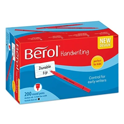 Image of Berol Handwriting Pen Black (200 Pack) 2056778