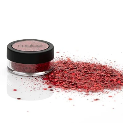 Image of Mylee All That Glitters [Independent] 101 Glitter Colour Choices DIY Nail Decoration, Holographic Dust Powder Ideal for Art &amp; Crafts