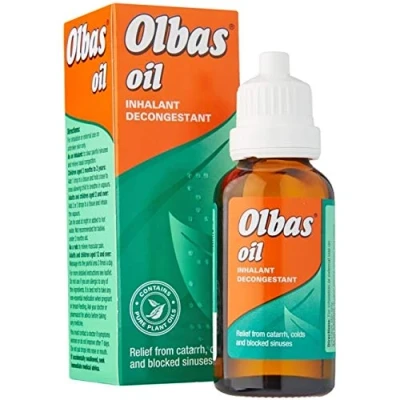 Image of Olbas Oil 30ml (New Pack) Inhalant Decongestant Long Expiry (5