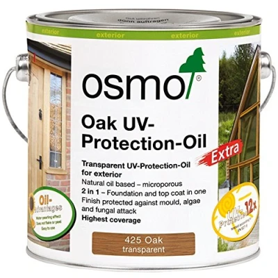 Image of Osmo 425D 2.5 Litre UV Protection Oil with Active Ingredients Oak