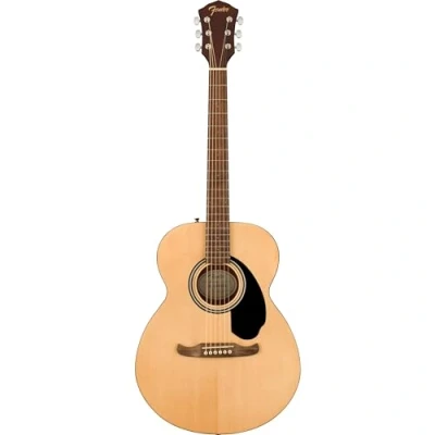 Image of Fender DE FA 135 Concert Acoustic Guitar, Walnut Fingerboard, Natural