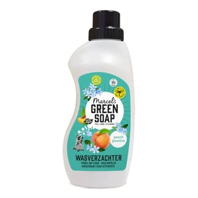 Image of Marcel&#039;s Green Soap Fabric Condtioner Peach &amp; Jasmine Softener Vegan 750 ml
