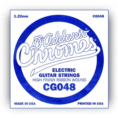 Image of D&#039;Addario .048 Flat Wound Single String for Electric Guitar