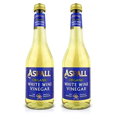 Image of Aspall Organic White Wine Vinegar 2 x 350ml Twin Pack