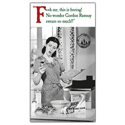 Image of Christmas Card For Her, Funny Cards, Card, Xmas Generic Cards Rude