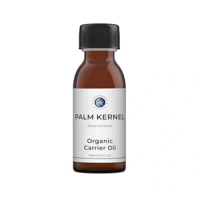Image of Mystic Moments Organic Palm Oil (Kernel) Carrier 125ml Pure &amp; Natural Perfect For Hair, Face, Nails, Aromatherapy, Massage and Dilution Vegan GMO Free