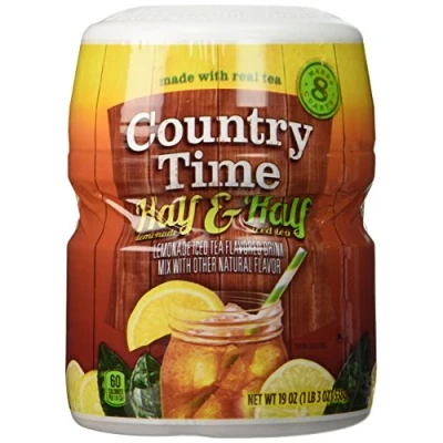 Image of 3 Pack Country Time Half Lemonade &amp; Iced Tea Drink Mix