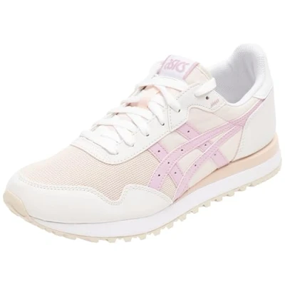 Image of Asics Sportstyle Tiger Runner II Trainers, Women&#039;s, Size: 8.5, Pearl pink/rose water Imitation leather/ textile