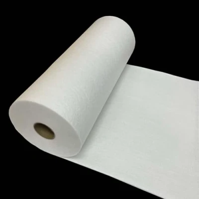 Image of Fusible Fleece Interfacing for Sewing,Single Sided Loft Iron On White Quilting Bags(Medium Weight,0.35mx 11 Yards Roll)