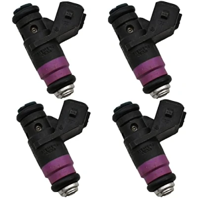 Image of Germban 8200505191 6290A04097 Car Injector 4 Pieces / LOT Fuel For Re Nault Megane Clio 3 Laguna 2 Scenic 1.4 1.6 H132259 ITGDC9 82000. 505191 D206A00790