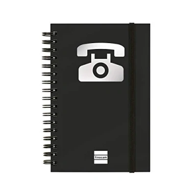 Image of Finocam Black Phone Book
