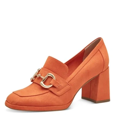 Image of MARCO TOZZI Women&#039;s 2 24416 42 Loafers, Orange, 4