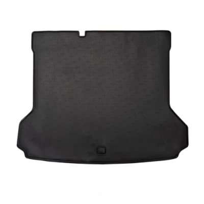 Image of TRAVALL Boot Liner for VW ID.4 (2020+) [Lower Boot] Premium Tailored Fit Car Floor Mat Waterproof CargoMat Black Rubber Guard Dog Friendly All Weather Protector Custom Accessory