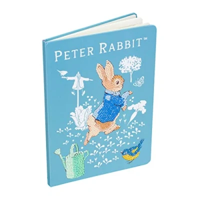 Image of CRYSTAL ART Peter Rabbit Notebook 18x26cm