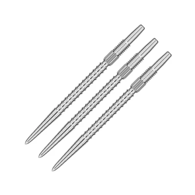 Image of TARGET Darts Swiss Point Dart Points, Chrono (3 Pack Set of Tips) 26MM Silver Change Storm Professional Accessories