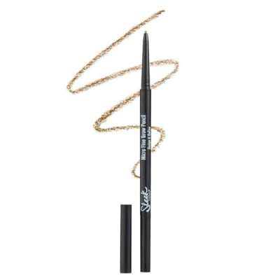Image of Sleek MakeUP Micro Fine Brow Pencil for Precise Hair Like Strokes, Waterproof, Long Lasting, Dual Ended, Blonde