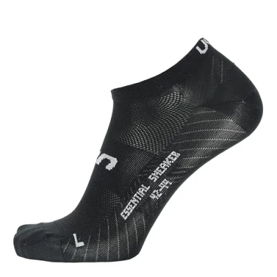Image of UYN S100257 ESSENTIAL SNEAKER 2PRS PACK Socks Unisex Black 38