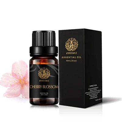 Image of Aromatherapy Cherry Blossom Essential Oil for Diffuser, Scented Oil,Therapeutic Grade Home,10ml Soap Making