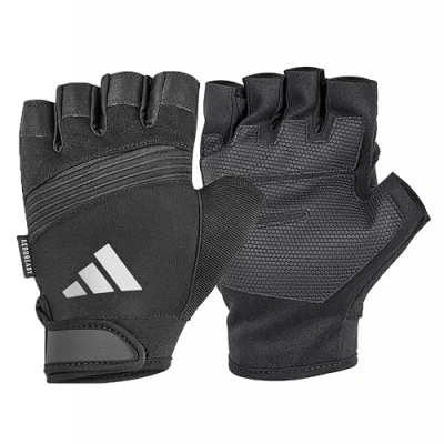 Image of adidas Performance Gloves, Black, Medium (Palm 19 20 cm)