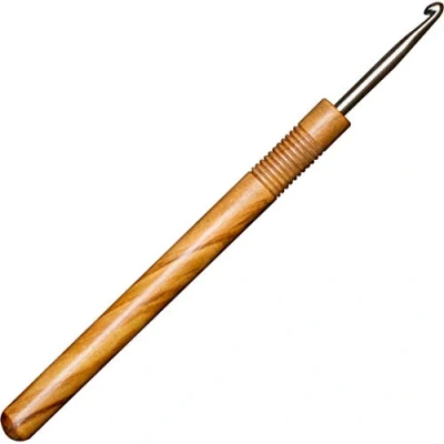 Image of Addi Nature crochet hook olive wood 15cm 3.50mm 1pc