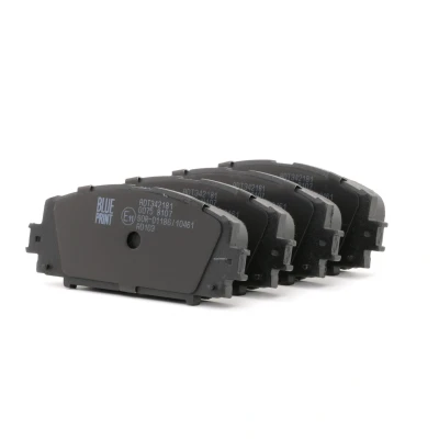 Image of 044650W140, 0446512640, 0446552180, 0446552200, 0446552260 Brake pad set BLUE PRINT ADT342181 Front Axle TOYOTA: Prius III Hatchback