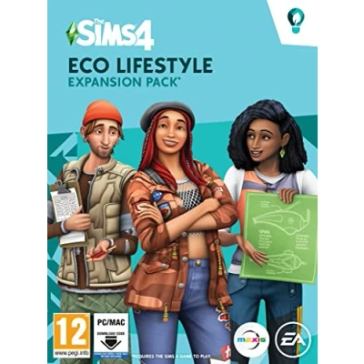 Image of The Sims 4 Eco Lifestyle (EP9) PCWin Code In A Box Video Game English