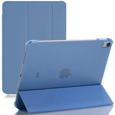 Image of PROTech Case for iPad Air 11 Inch M2 (2024) &amp; 5 (2022, 10.9 Inch) Slim Stand, Hard Back Shell Cover with Auto Wake/Sleep (Aqua)
