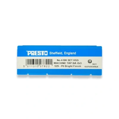 Image of Presto 605004N4 4BA x 38.5 BA Hand Tap Set (Pack of 3)