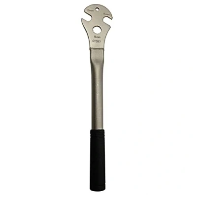Image of CYSKY Bike Pedal Wrench Extra Long Handle 350mm Repair Tool Bicycle Removal Spanner with 15mm Slots