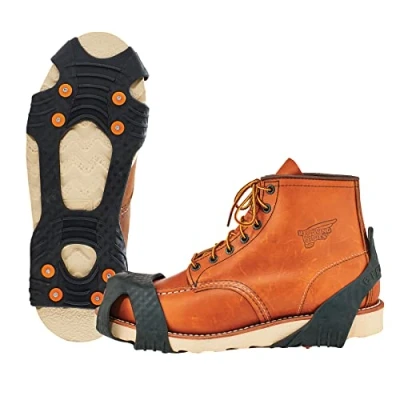 Image of Ergodyne TREX 6300 Slip On Traction Cleats for Snow and Ice with 8 Carbon Steel Spike Grips