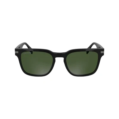 Image of Lacoste Man L6065S 001 Sunglasses Acetate Black Squared Normal