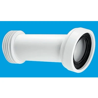 Image of Mcalpine WC CON7 14 Degree Offset Pan Connector by