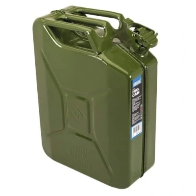 Image of Draper Steel Fuel Can, 20L, Green