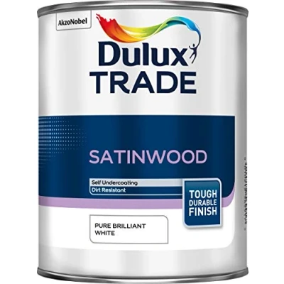 Image of Dulux Trade Satinwood PBW 1L